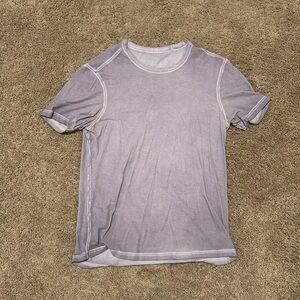 Lululemon washed light purple t shirt